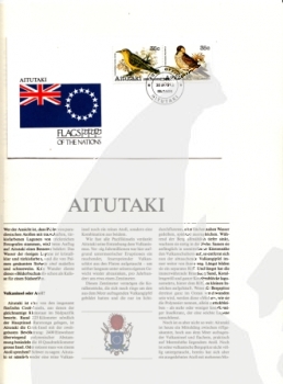 NZ - Aitutaki ostrov - UNICEF - pojednání  spojených národů